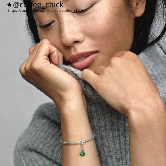 Pandora Sparkling Christmas Tree Dangle Charm - Picture 5 of 5